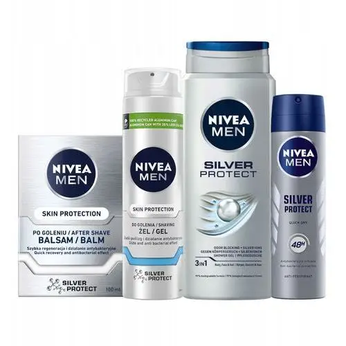 Nivea Men Silver Protect Zestaw kosmetyków męskich