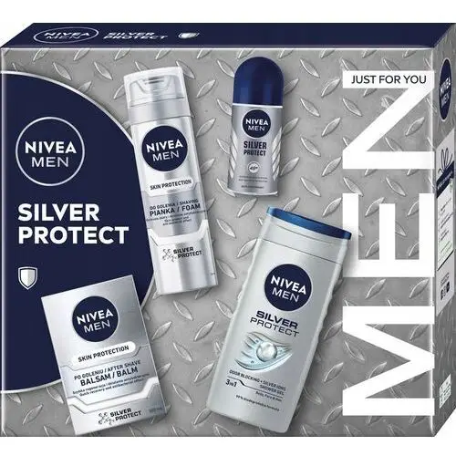 Nivea Men Xmas Silver Protect Zestaw Prezentowy Dla Mężczyzn