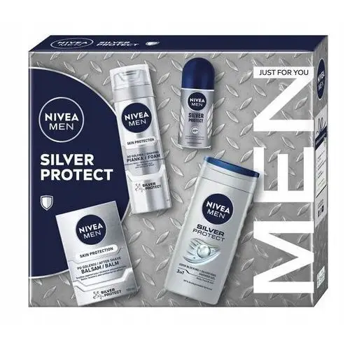 Nivea Men Zestaw prezentowy Silver Protect Męski