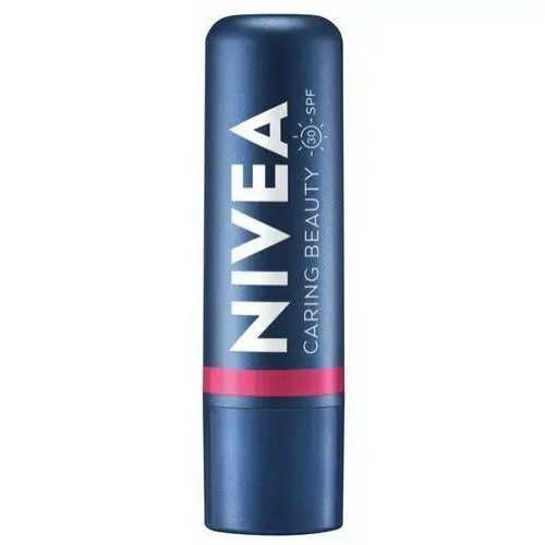 Nivea pomadka pielęgnująca do ust caring beauty 3w1 pink 4.8 g