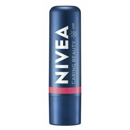 Nivea pomadka pielęgnująca do ust caring beauty 3w1 rose 4.8 g