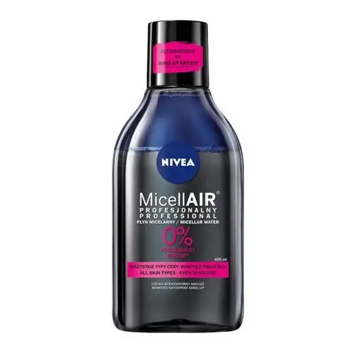 Profesjonalny płyn micelarny - makijaż wodoodporny 400 ml Nivea