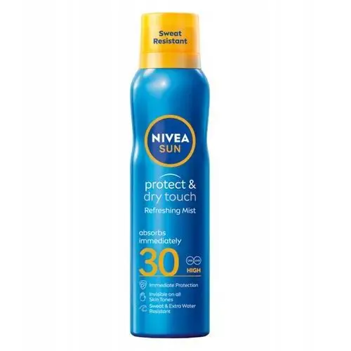 Nivea Sun Protect&dry Balsam spray przeciwsłoneczny do opalania SPF30 200ml