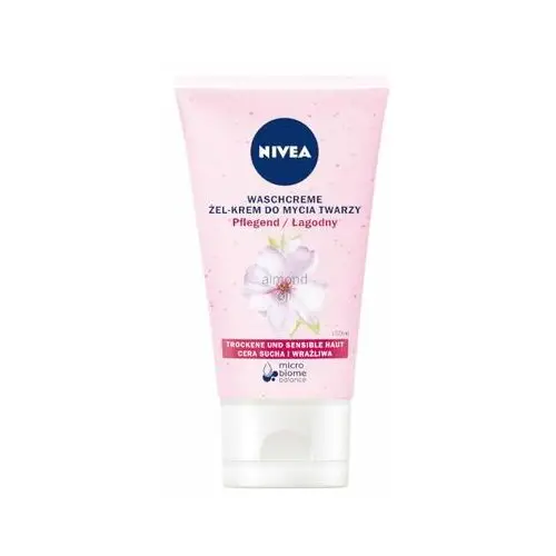 Nivea Żel-krem do mycia twarzy aqua effect cera sucha i wrażliwa 150 ml