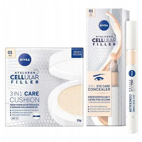 Nivea Zestaw Cellular 3in1 Podkład Krem korygujący