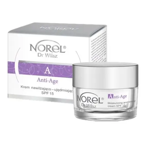 Anti-age moisturizing and firming cream spf 15 krem nawilżająco - ujędrniający spf 15 (dk031) Norel (dr wilsz)