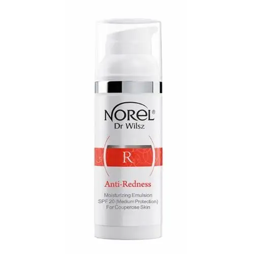 Anti-redness moisturizing emulsion spf20 for couperose skin emulsja nawilżająca dla cery naczynkowej spf 20 (pk191) Norel (dr wilsz)