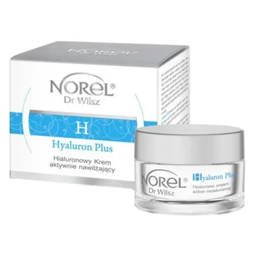 Hyaluron plus hyaluronic cream active moisturizing hialuronowy krem aktywnie nawilżający (dk213) Norel (dr wilsz)