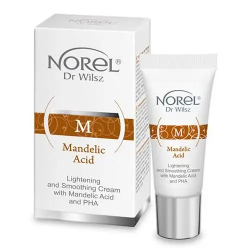 Norel (dr wilsz) mandelic acid lightening and smoothing cream krem rozjaśniająco - wygładzający z kwasem migdałowym i pha (ds508)