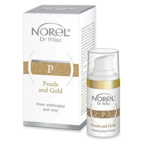 Pearls and gold vitalizing eye cream krem witalizujący pod oczy (dz051) Norel (dr wilsz)