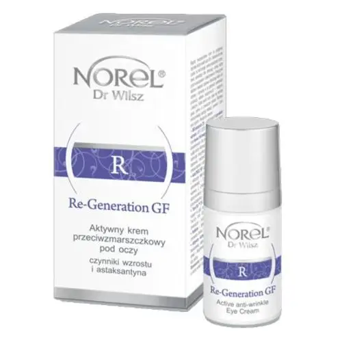 Norel (Dr Wilsz) RE-GENERATION GF Aktywny krem przeciwzmarszczkowy pod oczy (DZ225)