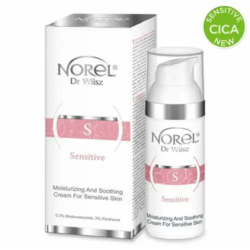 Sensitive moisturizing and soothing cream krem nawilżająco–łagodzący dla cery wrażliwej (dk317) Norel (dr wilsz)