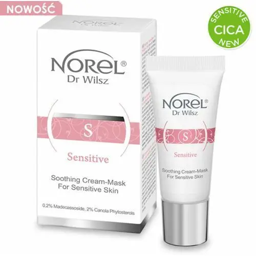 Norel (dr wilsz) sensitive soothing cream-mask krem-maska łagodząca dla cery wrażliwe (ds527)