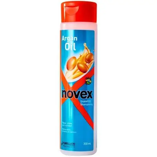 Novex argan oil shampoo - odżywczy szampon do włosów zniszczonych 300ml