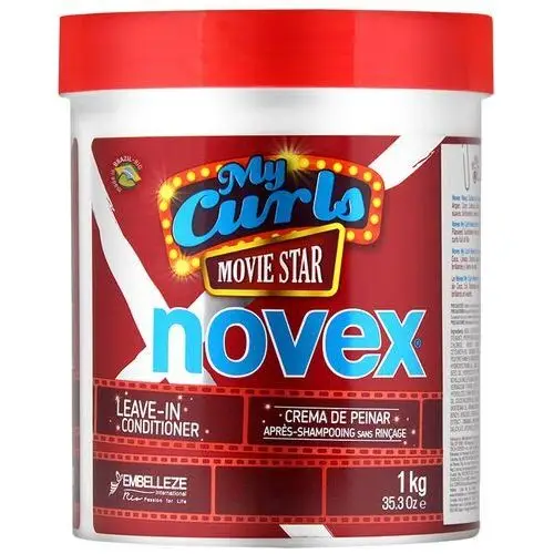 Novex My Curls Movie Star Leave-in - krem do loków, 1kg