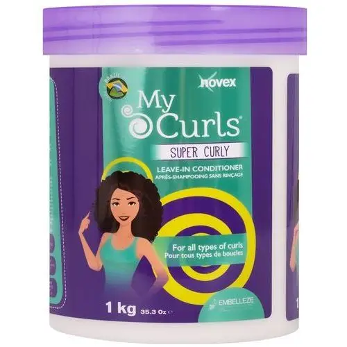 Novex My Curls - odżywka bez spłukiwania do włosów kręconych, 1kg