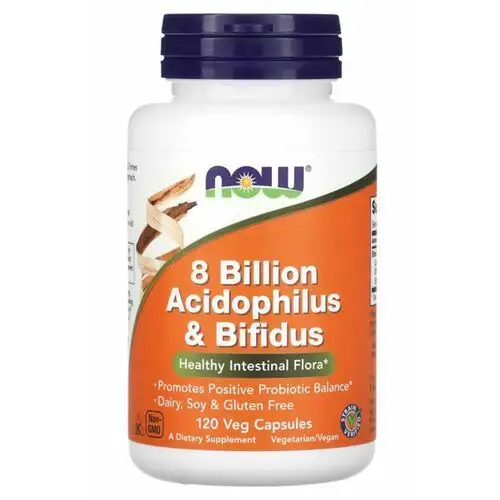 Now foods 8 billion acidophilus & bifidus (120 szt.)