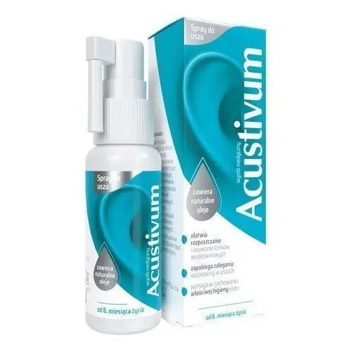 Acustivum spray do uszu 20ml N.p. zdrovit