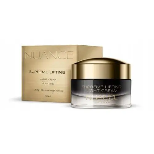 Nuance Supreme Lifting, krem na noc do każdego rodzaju skóry, 50 ml