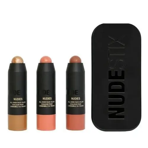 Mini nudies blush, bronze, glow kit - zestaw Nudestix