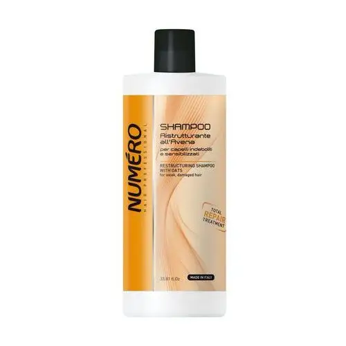 Numero restructuring shampoo with oats restrukturyzujący szampon z owsem 1000ml
