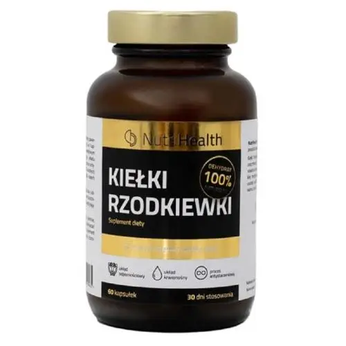 Suplement diety kiełki rzodkiewki nutrihealth Nutrihealth