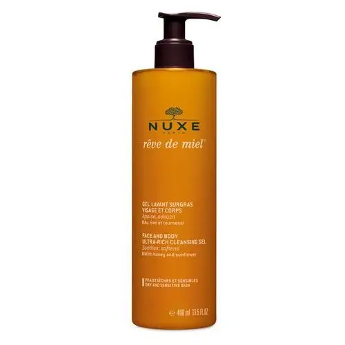 Nuxe face and body ultra-rich cleansing gel (400ml)