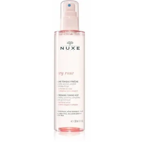 Nuxe Very Rose mgiełka odświeżająca do wszystkich rodzajów skóry 200 ml