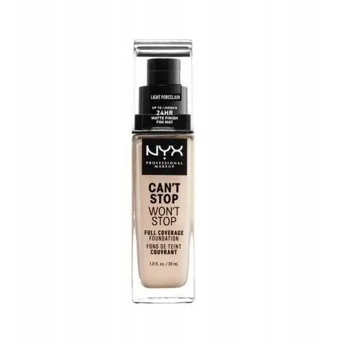 Nyx Can'T Stop Won'T Stop Podkład Matujący Do Twarzy Light Porcelain