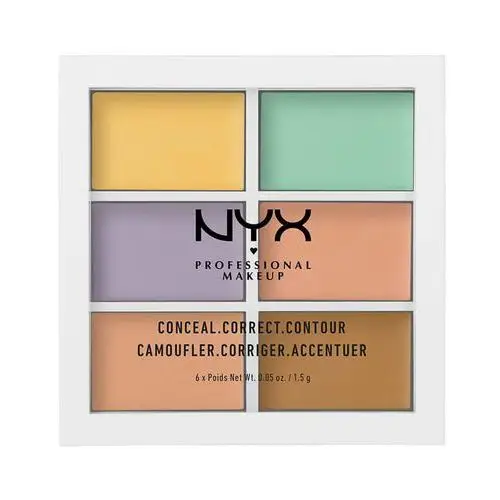 NYX Professional Makeup 3C Palette - Color Correcting Concealer, K41596