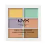 NYX Professional Makeup 3C Palette - Color Correcting Concealer, K41596 Sklep