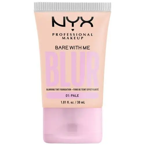 Bare with me blur tint foundation 01 pale (30 ml) Nyx professional makeup