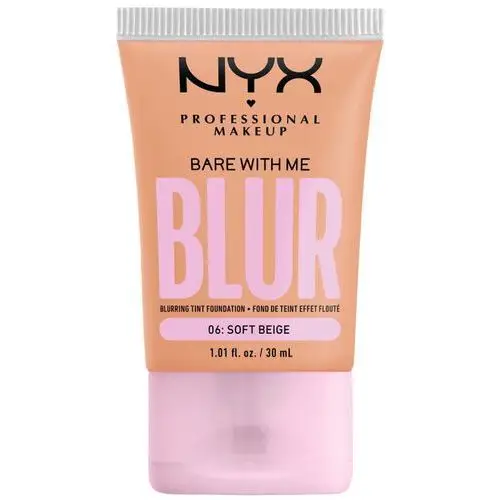 Bare with me blur tint foundation 06 soft beige (30 ml) Nyx professional makeup