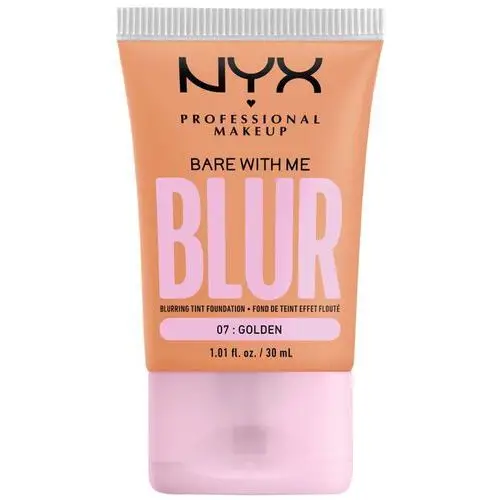 NYX Professional Makeup Bare With Me Blur Tint Foundation 07 Golden (30 ml), K54461