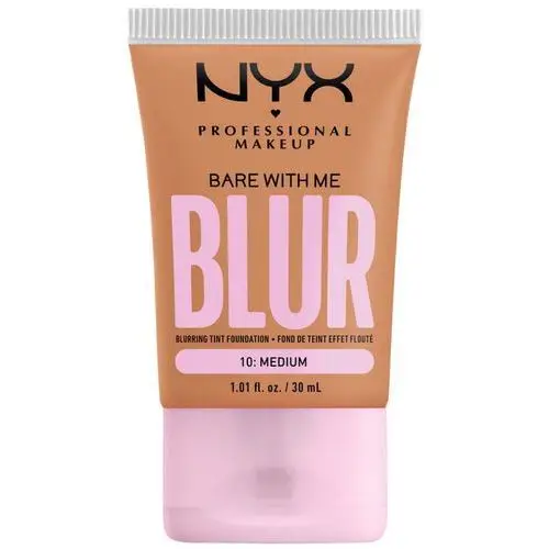 Bare with me blur tint foundation 10 medium (30 ml) Nyx professional makeup