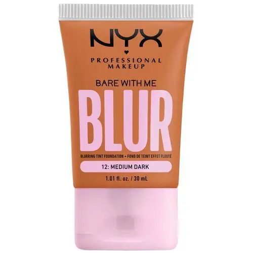 NYX Professional Makeup Bare With Me Blur Tint Foundation 12 Medium Dark (30 ml), K54466