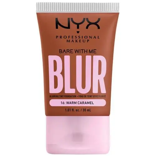 Nyx professional makeup bare with me blur tint foundation 16 warm caramel (30 ml)