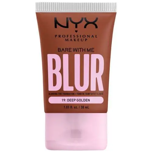 Nyx professional makeup bare with me blur tint foundation 19 deep golden (30 ml)