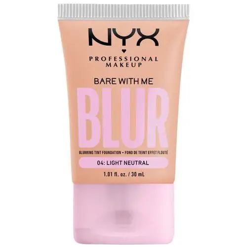 NYX Professional Makeup Bare With Me Blur Tint Foundation04 Light Neutral (30 ml), K54458