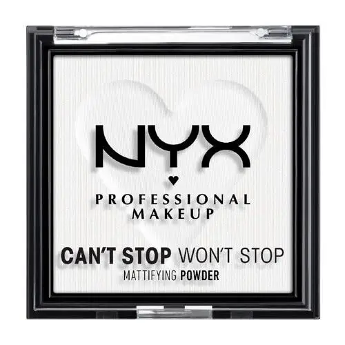 NYX Professional Makeup Can't Stop Won't Stop Mattifying Powder Bright Translucent, K11692