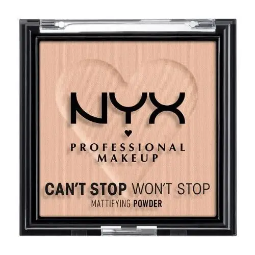 Can't stop won't stop mattifying powder medium Nyx professional makeup