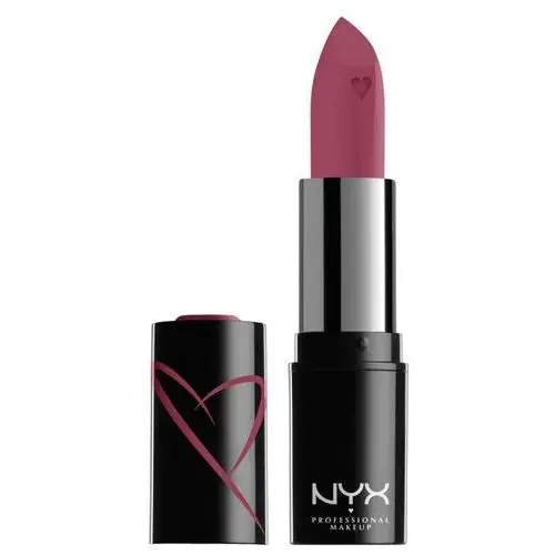 Shout loud satin lipstick love is a drug Nyx professional makeup