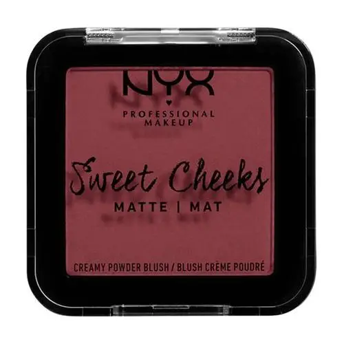 NYX Professional Makeup Sweet Cheeks Creamy Powder Blush Matte Bang Bang