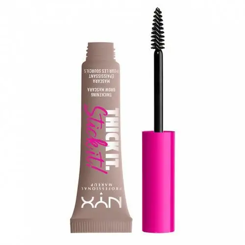 Nyx professional makeup thick it. stick it! brow mascara cool blonde