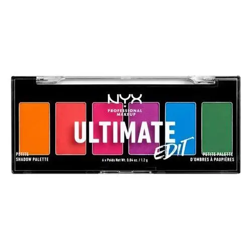 Nyx professional makeup ultimate petite shadow palette 02 brights