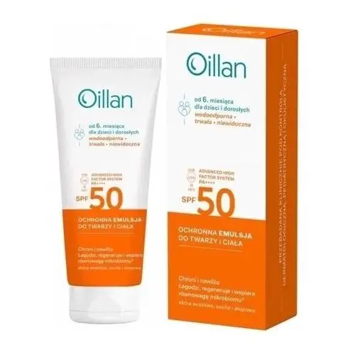 Oceanic Oillan ochronna emulsja do twarzy i ciała spf50+ 100ml