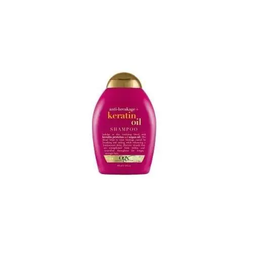 Keratin oil shampoo szampon z olejkiem keratynowym zapobiegający łamaniu włosów 385 ml Ogx