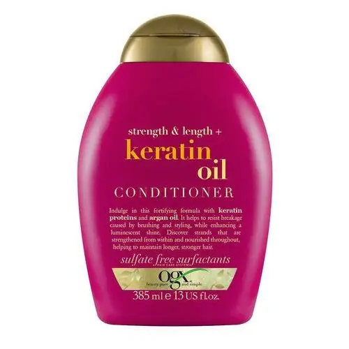 Ogx Odżywka z keratyną 385 ml strength & lenght + keratin oil