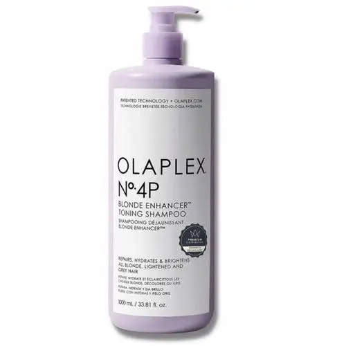 Olaplex No 4 P Blonde Enhancer Szampon Tonizujący do Włosów Blond 1000 ml