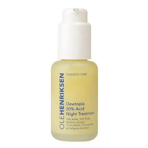 Dewtopia 20% Acid Night Treatment - Serum nocne wyrównujące koloryt z AHA i PHA, 550073